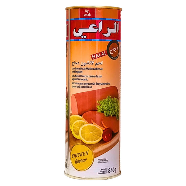 Al Raii Luncheon Kyckling Mild 840g – Mjuk smak &amp; mångsidig kyckling på burk