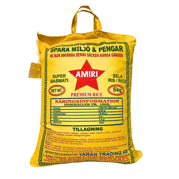 Amiri Basmati ris Original Blå 5kg