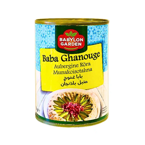 Baba Ghanouge Babylon Garden 370g – Äkta Mellanöstern smak på burk