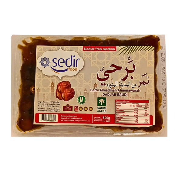 Barhi Dadlar Sedir 800 g – Saftig Ängelsötma från Saudiarabien