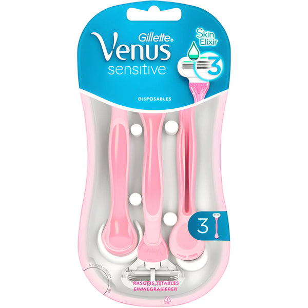 Gillette Dam Engångs Venus sensitiv 3st rakhyvlar