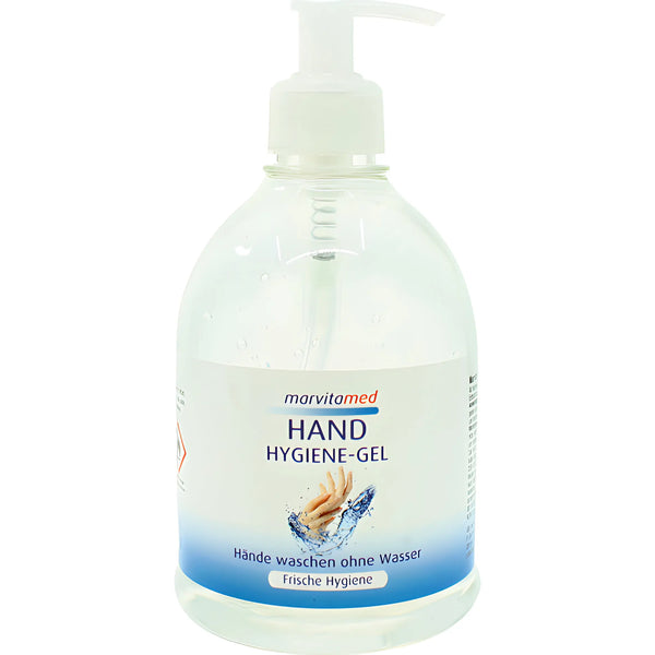 Marvita med Hygienic Gel 500 ml lääkepumppu