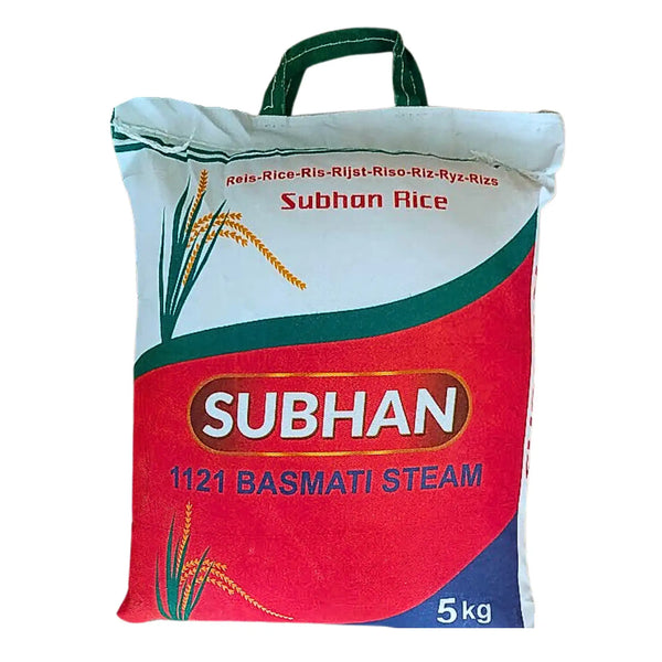 Subhan Basmati Ris 1121 Steem (förångad) 5kg