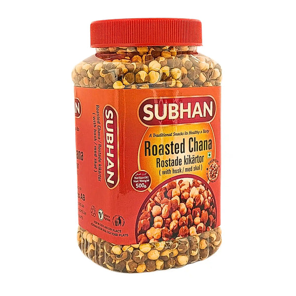 Subhan Rostade Kikärtor med skal 500g