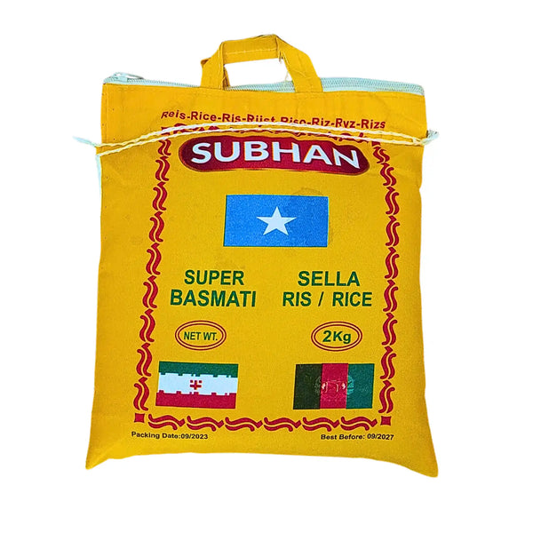 Subhan 1121 Parboiled Basmati 2kg