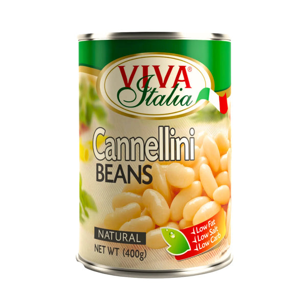 Viva Italia Vita Bönor i Burk 400g