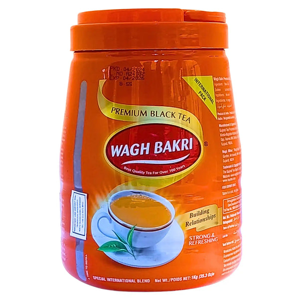 Wagh Bakri Premium Svart Te 1kg – Rik, Aromatisk &amp; Uppiggande!